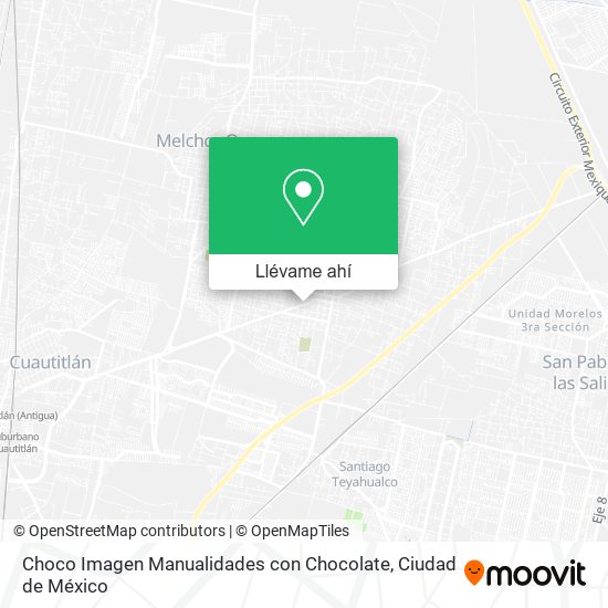 Mapa de Choco Imagen Manualidades con Chocolate