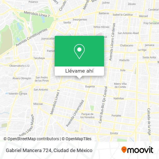 Mapa de Gabriel Mancera 724