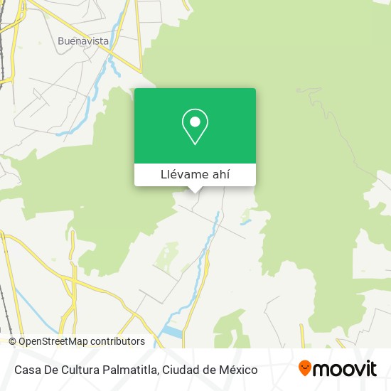 Mapa de Casa De Cultura Palmatitla