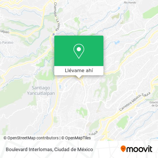 Mapa de Boulevard Interlomas