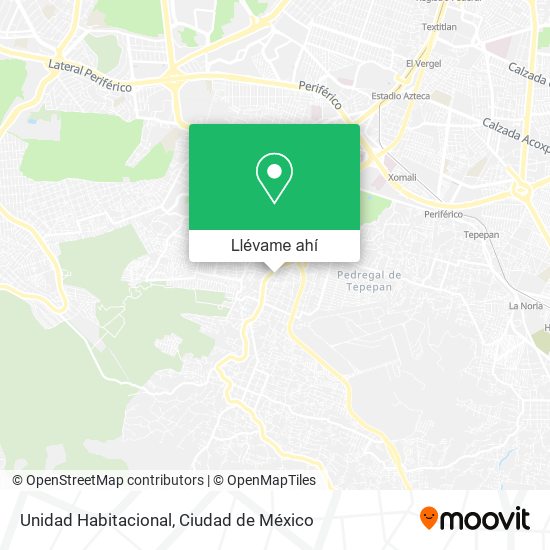 Mapa de Unidad Habitacional