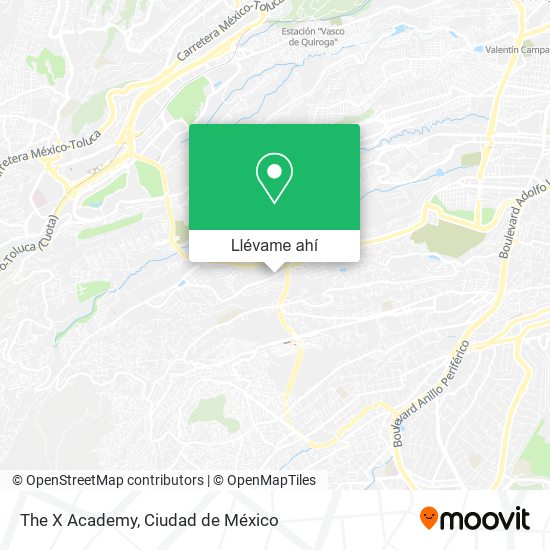 Mapa de The X Academy