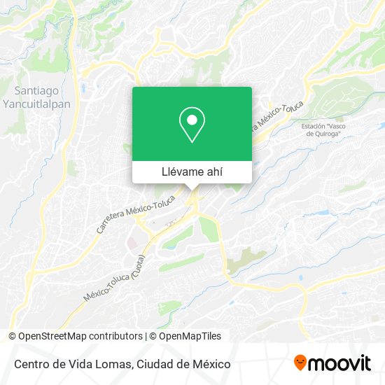 Mapa de Centro de Vida Lomas