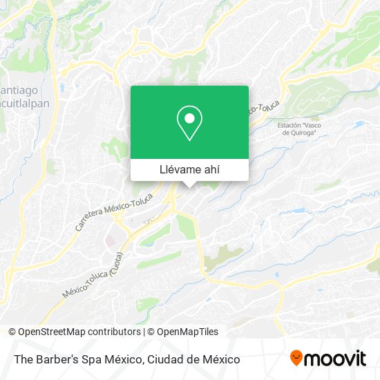 Mapa de The Barber's Spa México