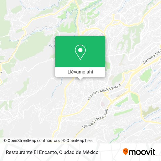 Mapa de Restaurante El Encanto