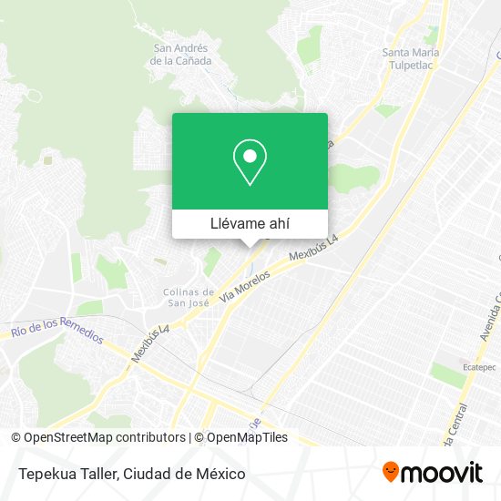 Mapa de Tepekua Taller