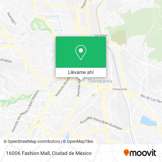 Mapa de 16006 Fashion Mall