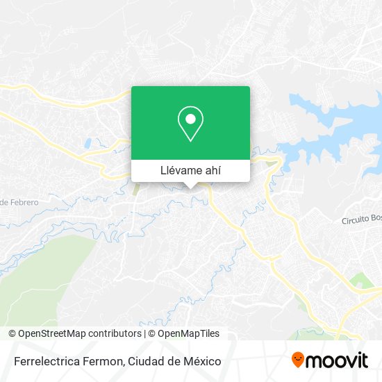 Mapa de Ferrelectrica Fermon