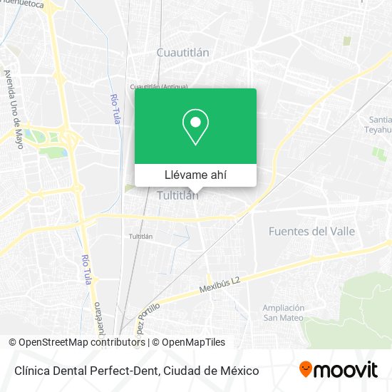 Mapa de Clínica Dental Perfect-Dent