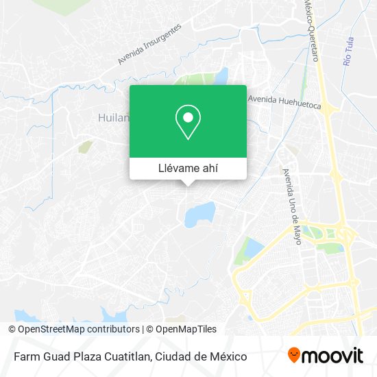 Mapa de Farm Guad Plaza Cuatitlan