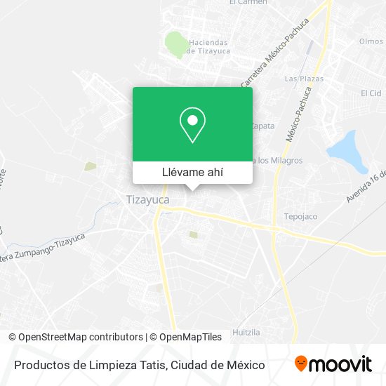 Mapa de Productos de Limpieza Tatis