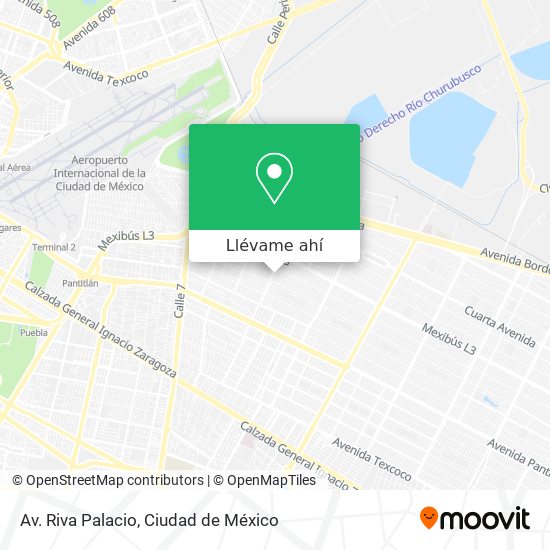 Mapa de Av. Riva Palacio
