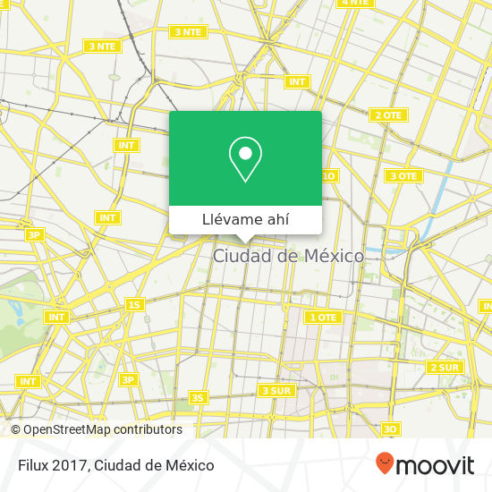 Mapa de Filux 2017