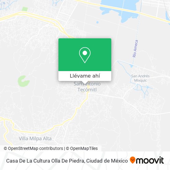 Mapa de Casa De La Cultura Olla De Piedra