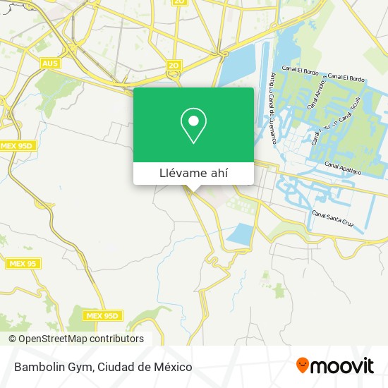 Mapa de Bambolin Gym