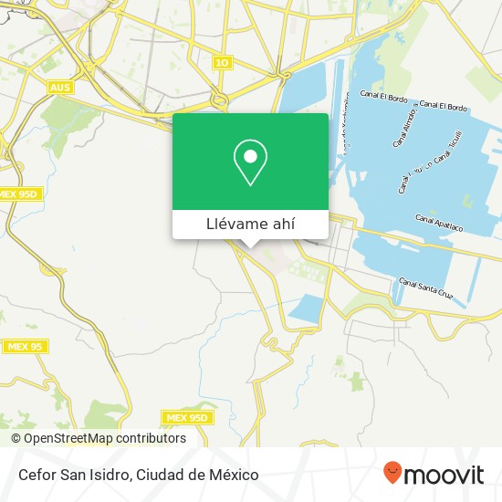 Mapa de Cefor San Isidro