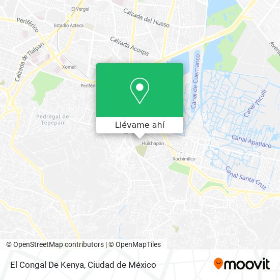 Mapa de El Congal De Kenya