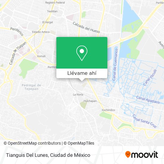 Mapa de Tianguis Del Lunes