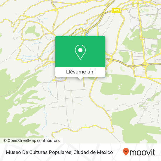 Mapa de Museo De Culturas Populares