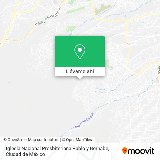 Cómo llegar a Iglesia Nacional Presbiteriana Pablo y Bernabé en Cuajimalpa De Morelos en Autobús? Cómo llegar a Iglesia Nacional Presbiteriana Pablo y Bernabé en Cuajimalpa De Morelos en Autobús?