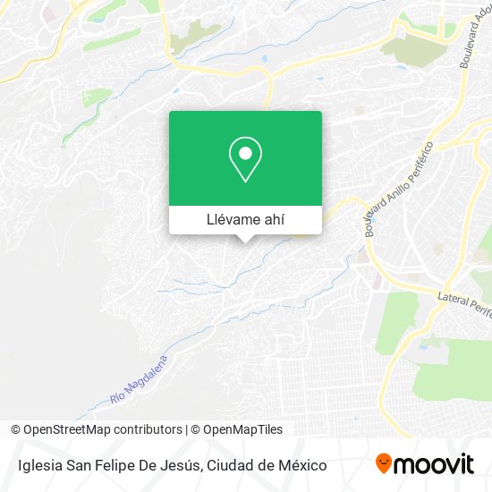 Mapa de Iglesia San Felipe De Jesús