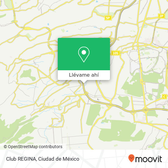 Mapa de Club REGINA