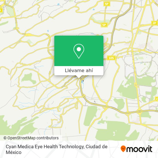 Mapa de Cyan Medica Eye Health Technology
