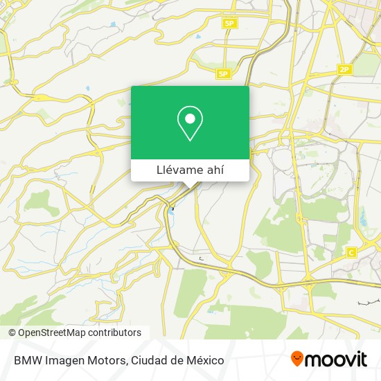 Mapa de BMW Imagen Motors
