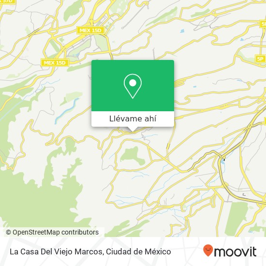 Mapa de La Casa Del Viejo Marcos