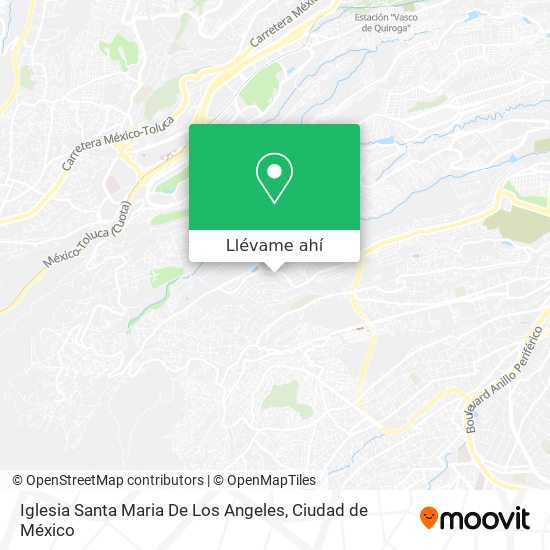 Mapa de Iglesia Santa Maria De Los Angeles