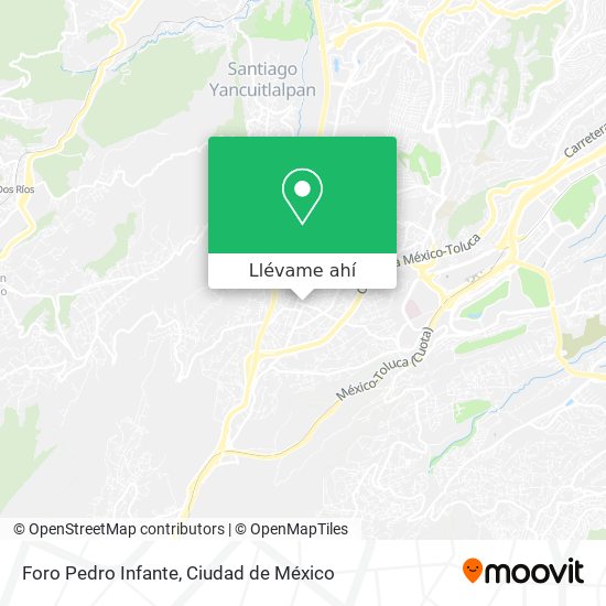 Mapa de Foro Pedro Infante