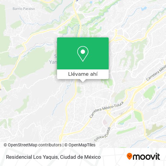 Mapa de Residencial Los Yaquis