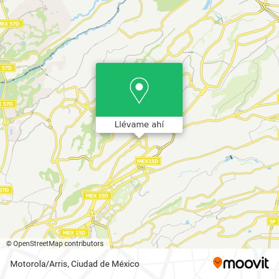 Mapa de Motorola/Arris