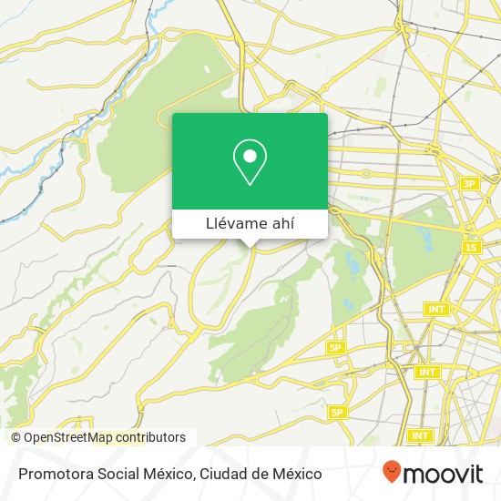 Mapa de Promotora Social México
