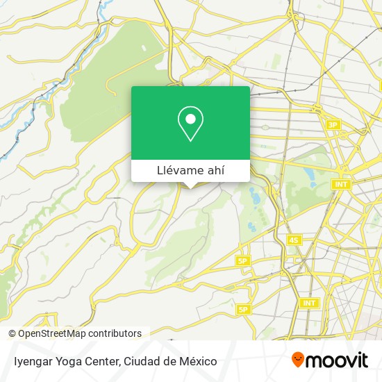 Mapa de Iyengar  Yoga Center