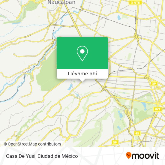 Mapa de Casa De Yusi