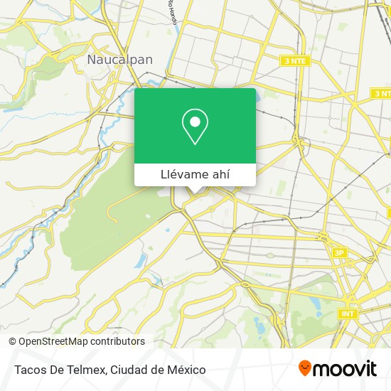 Mapa de Tacos De Telmex