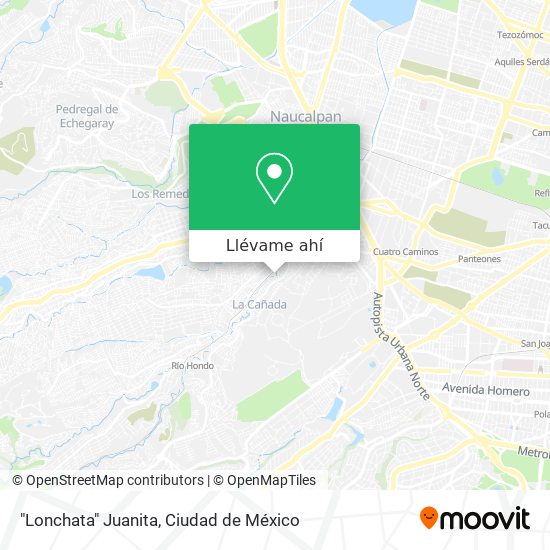 Mapa de "Lonchata" Juanita