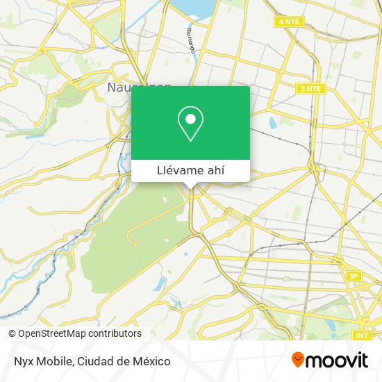 Mapa de Nyx Mobile