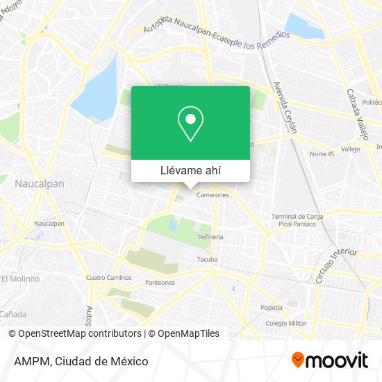 Mapa de AMPM