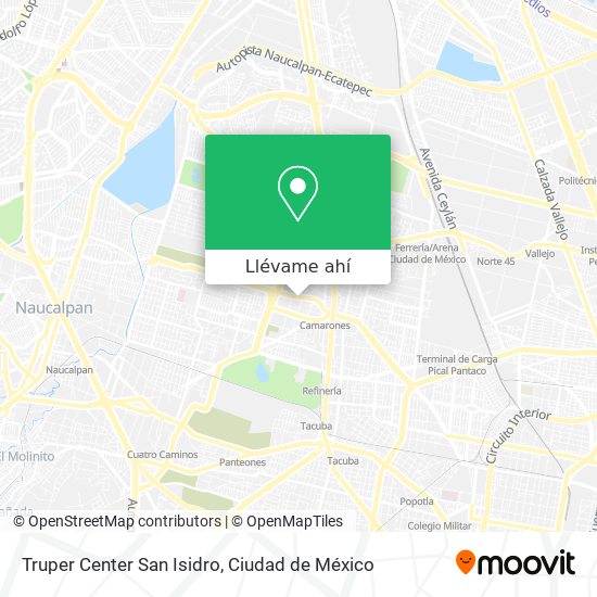 Mapa de Truper Center San Isidro