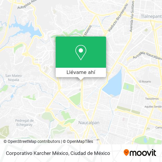 Mapa de Corporativo Karcher México