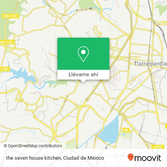 Mapa de the seven house kitchen