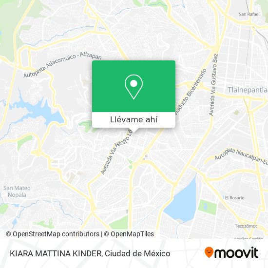 Mapa de KIARA MATTINA KINDER