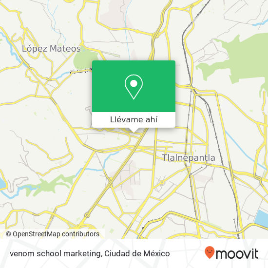 Mapa de venom school marketing