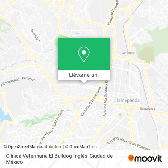 Cómo llegar a Clínica Veterinaria El Bulldog Inglés en Cuautitlán Izcalli  en Autobús o Metro?