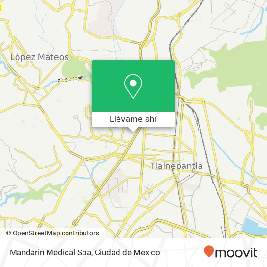 Mapa de Mandarin Medical Spa