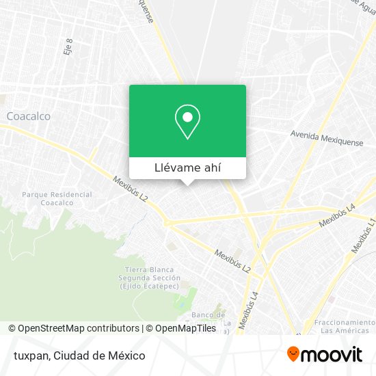 Cómo llegar a tuxpan en Tultitlán en Autobús?