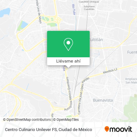 Mapa de Centro Culinario Unilever FS