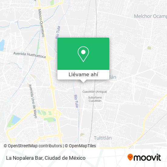 Mapa de La Nopalera Bar
